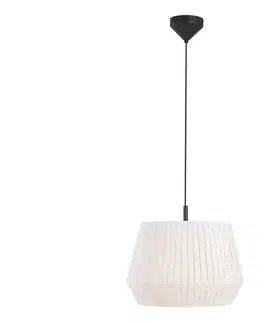 Svietidlá Nordlux - Závesný luster na lanku DICTE 1xE27/60W/230V pr.40 cm biely 2112353001