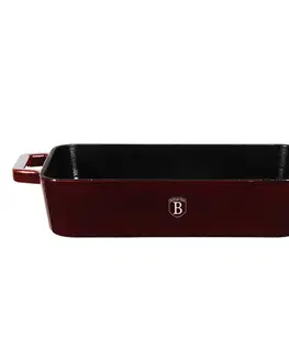 Pekáče, plechy BERLINGER HAUS - Pekáč liatina 37x21cm Burgundy
