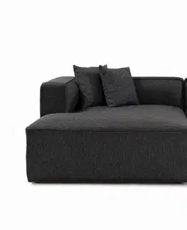 Sedacie súpravy Rohová sedacia súprava / Rohová pohovka Mora XL Corner Right (L1-CHLRight) - Anthracite
