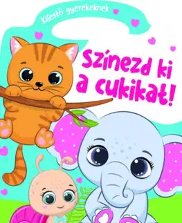 Pre deti a mládež - ostatné Színezd ki a cukikat! - kifestő gyerekeknek
