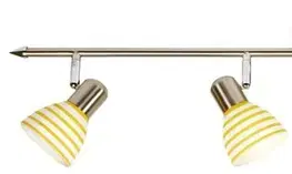 Stropná svetla Stropná lampa Citrona 4xG9 matný nikel