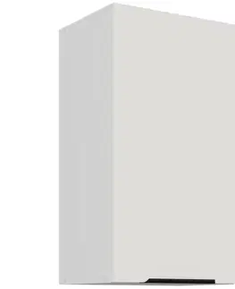 Kuchynské skrinky visiace Kuchynská skrinka Aria-Wh/Wh Anti Fingerprint 40g-72 1f