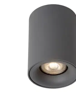 Svietidlá Lucide 09912/05/36 - LED Bodové svietidlo BENTOO 1xGU10/5W/230V šedá 09912/05/36