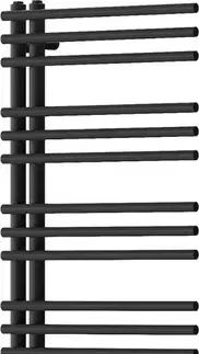 Radiátory do kúpeľne MEXEN - Neptún vykurovací rebrík/radiátor 1400 x 500 mm, 532 W, čierna W101-1400-500-00-70