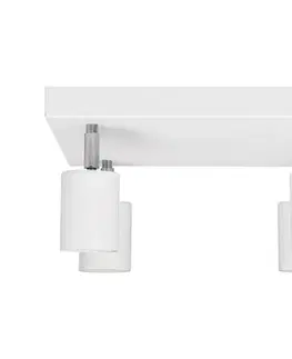 Svietidlá  LED Bodové svietidlo TUNE 4xGU10/4,8W/230V biela R-KWD 1927/4 WT+CH+WT