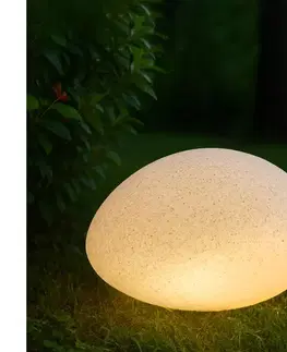 Záhradné lampy  Vonkajšie dekoračné svietidlo LUMISTONE 1xE27/15W/230V IP65 priemer 31,8 cm LO-1.2/M