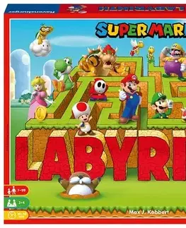 Rodinné hry Ravensburger Hra Labyrinth Super Mario Ravensburger