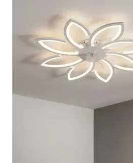 Ventilátory BRILAGI - LED stmievateľný stropný látor LED/43W/230V pr. 90 cm biela + DO WF-OSD-031