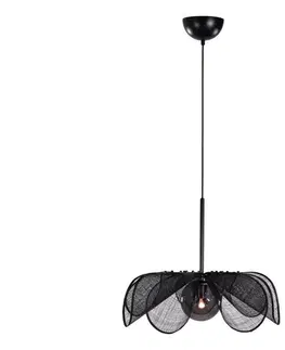 Svietidlá Markslöjd 108660 - Luster na lanku STYRKA 1xE27/40W/230V pr. 63 cm čierna 108660