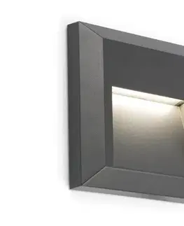 Svietidlá FARO Barcelona FARO 70655 - LED Vonkajšie nástenné svietidlo GRANT-C LED/1W/230V IP65 70655