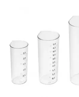 Odmerky PLAST TEAM - Odmerka sada 3ks, 1L, 0,5L, 0,25L