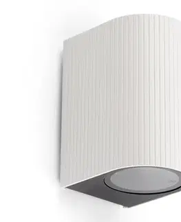 Svietidlá FARO Barcelona FARO 70323 - Vonkajšie nástenné svietidlo ESTELA 1xGU10/5W/230V IP65 biela 70323