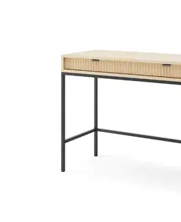 Toaletné stolíky ArtPS Toaletný stolík MONA T-104 | dub vicenza