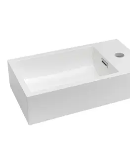 Umývadlá Nábytkové umývadlo Naturel Verona 46x26 cm s otvorom pre batériu VE4626 VE4626