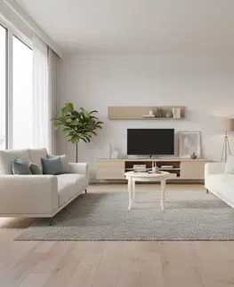 Konferenčné stolíky Signal Konferenčný stolík ROYAL D | ecru 60 cm