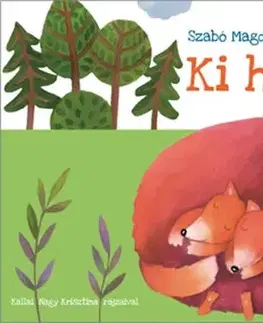 Leporelá, krabičky, puzzle knihy Ki hol lakik? - Magda Szabó