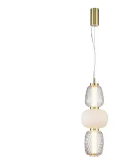 Svietidlá  LED Luster na lanku CARO LED/28W/230V zlatá ML0363