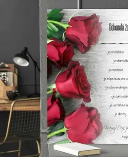Tabuľky s venovaním (darčeky) Darček pre kamarátku - Personalizovaná tabuľka pre dokonalú priateľku
