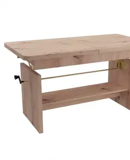 Konferenčné stolíky s úložným priestorom Zdvíhací stolík Janek artisan