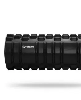 Masážne valce GymBeam Valec na cvičenie Fitness Roller Black