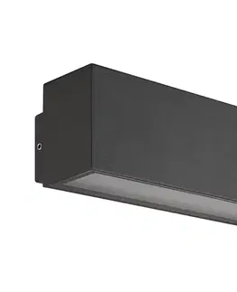 LED osvetlenie Redo 90096 - LED vonkajšie svietidlo PLANIT LED/10W/230V 3000K IP54 antracit 90096