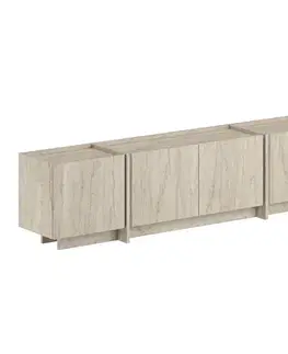 TV stolíky WON široký TV stolík, traventine