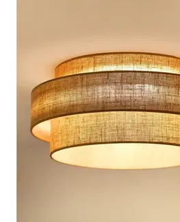 Svietidlá BRILAGI - LED Stropné svietidlo SPACE YUTE LED/12W/230V pr. 50 cm béžová 609227