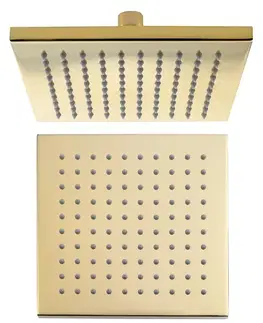 Sprchy a sprchové panely SAPHO - Hlavová sprcha, 195x195, zlato SF316