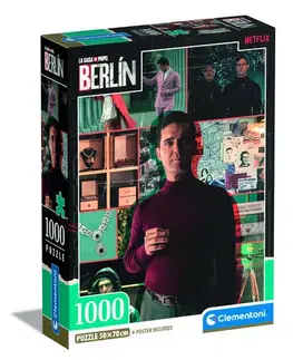 1000 dielikov Puzzle Berlin 1000 compact Clementoni