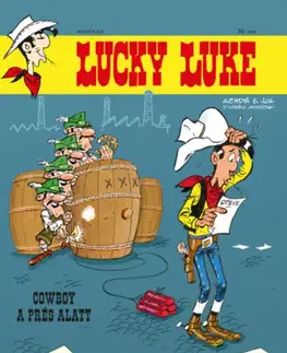 Komiksy Lucky Luke 50. - Cowboy a prés alatt - René Goscinny