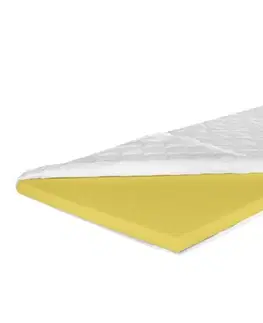 Vrchné matrace a toppery KONDELA Bambi Typ 5 90 penový matrac (topper) 90x200 cm biela