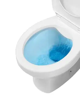 Doplnky do kúpeľne Mereo WC kombi, RIMLESS, zadný odpad s armatúrou VSD99