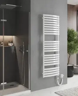 Radiátory do kúpeľne MEXEN/S - Bachus radiátor + vykurovacia tyč 1600 x 500 mm, 900 W, biela W109-1600-500-2900-20