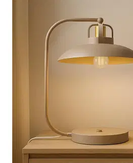Lampy BRILAGI - LED Stolná lampa FLAMENGO 1xE27/60W/230V béžová BG72366