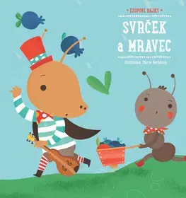Leporelá, krabičky, puzzle knihy Svrček a mravec