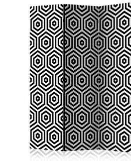 Paravány Paraván Black and White Hypnosis Dekorhome