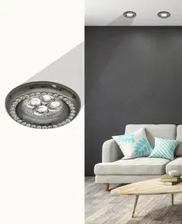 Stropná svetla Stropné svietidlo Soc-03 Bk Gu10 50W 230V Stropné svietidlo Pevné okrúhle liate