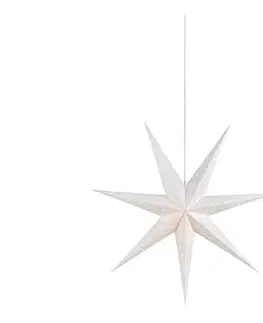 Vianočné dekorácie Markslöjd 703876 - Vianočná dekorácia SOLVALLA 1xE14/25W/230V pr. 75 cm biela 703876