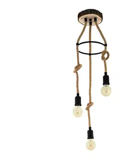 Svietidlá Eglo 43423 - Luster na lanku RAMPSIDE 3xE27/40W/230V 43423