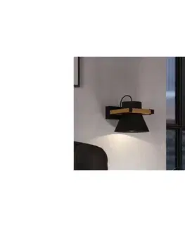 Svietidlá Eglo 43958 - Nástenné svietidlo MACCLES 1xE27/15W/230V 43958