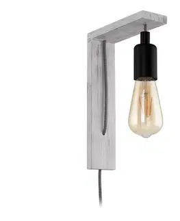 Svietidlá Eglo 97917 - Nástenné svietidlo TOCOPILLA 1xE27/10W/230V 97917
