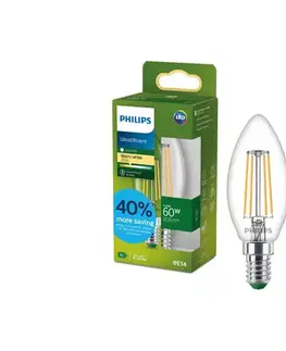 LED osvetlenie LED žiarovka ULTRAEFFICIENT VINTAGE Philips B35 E14/3,8W/230V 2700K 872110305201800