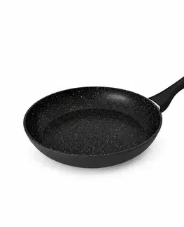 Panvice, lievanečníky SSW - Panvica prieme 28cm Crispy - Natura hliník / zliatina