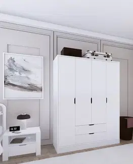 Šatňové skrine Šatníková skriňa Duru 4 Door 1600-017