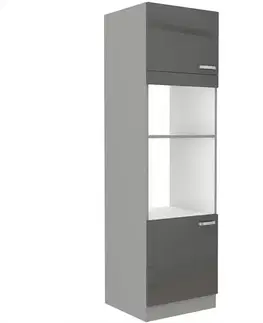 Kuchynské skrinky stojace Kuchynská skrinka Grey 60dpm-210 2f