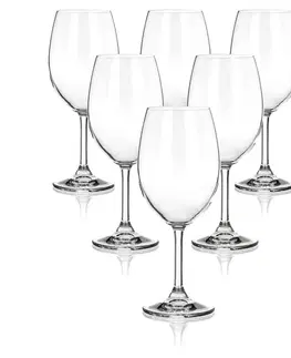 Poháre Banquet 6-dielna sada pohárov na červené víno LEONA, 430 ml