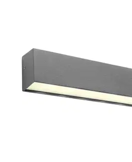 Svietidlá Redo 90394 - LED Vonkajšie nástenné svietidlo OMNIA LED/12W/230V 3000K IP54 šedá 90394
