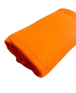 Deky Deka Fleece Oranžová 150x200cm TiaHome