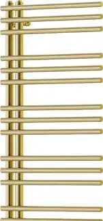 Radiátory do kúpeľne MEXEN/S - Neptún radiátor + vykurovacia tyč 1400 x 500 mm, 600 W, zlatá W101-1400-500-2600-50