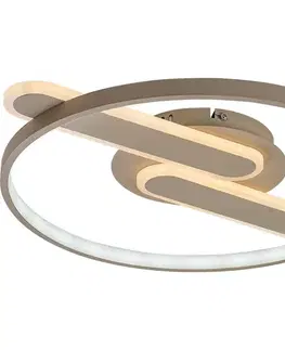 Svietidlá Rabalux 71468 - Stmievateľné LED stropné svietidlo BRANTIEL LED/55W/230V 3000-6000K 53x45 cm + diaľkové ovládanie 71468